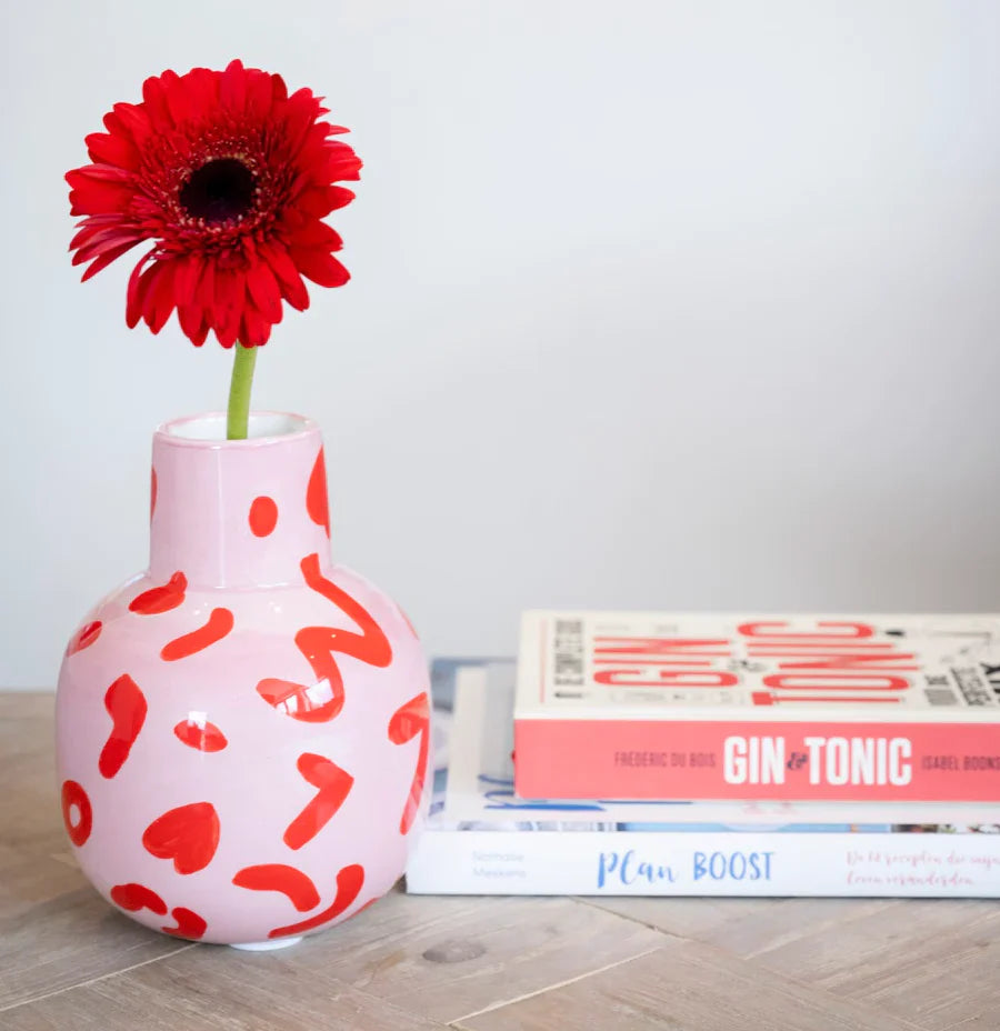 VASE ROSITA LEOPARDO LINDO