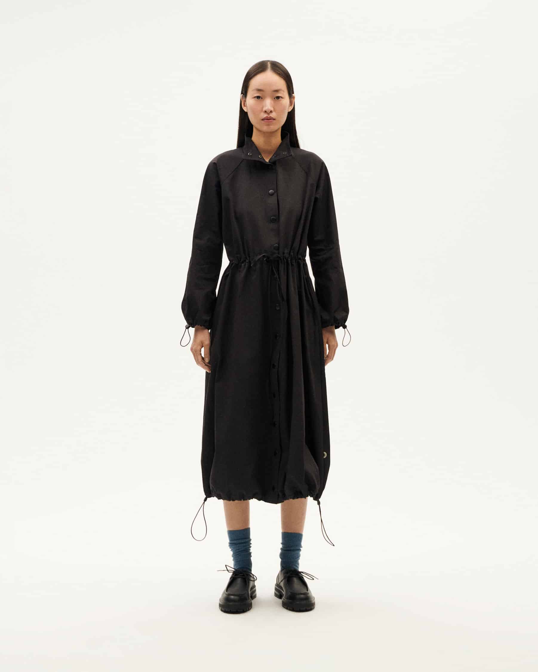 BLACK KUSAMA DRESS