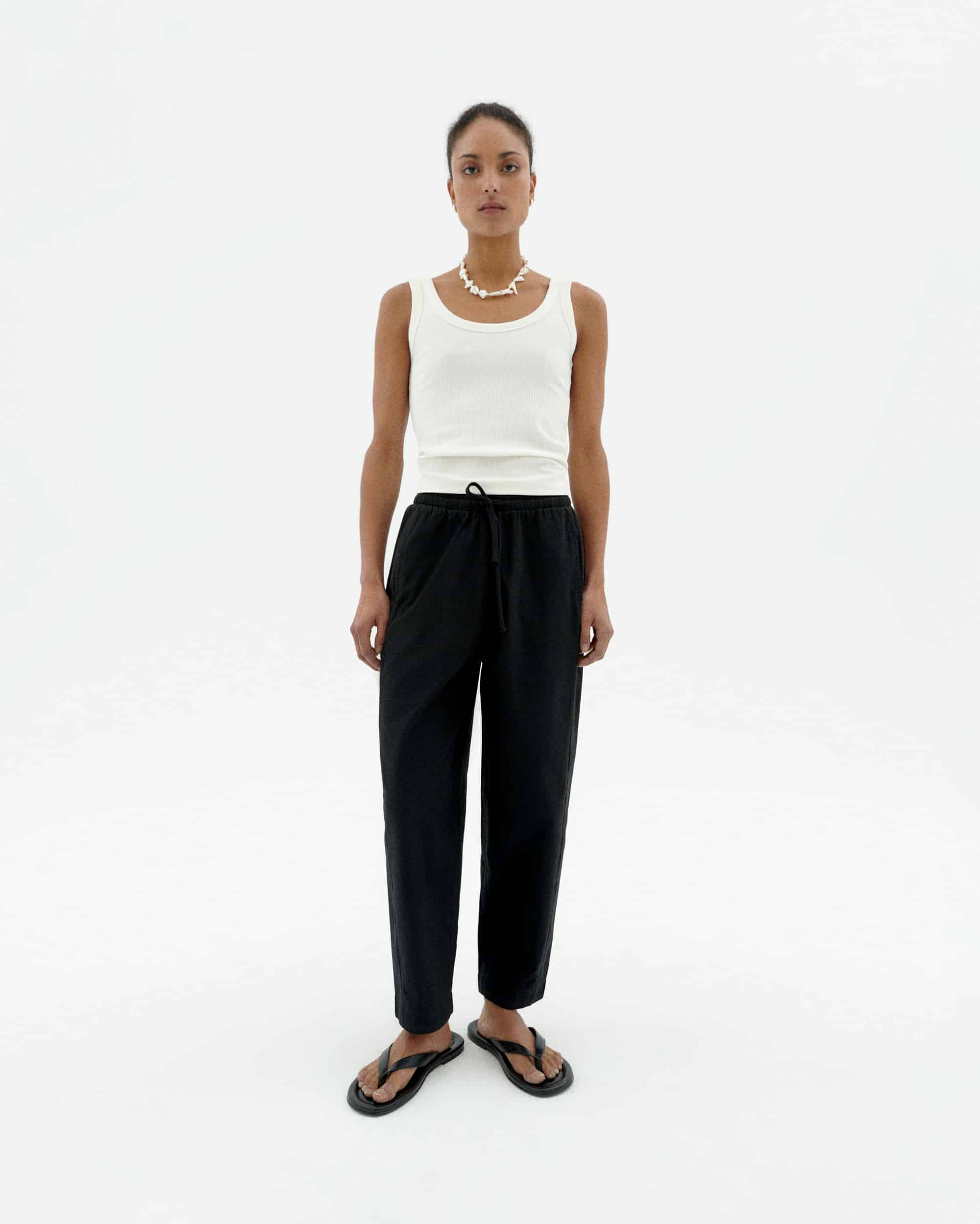 BLACK ESTHER PANTS
