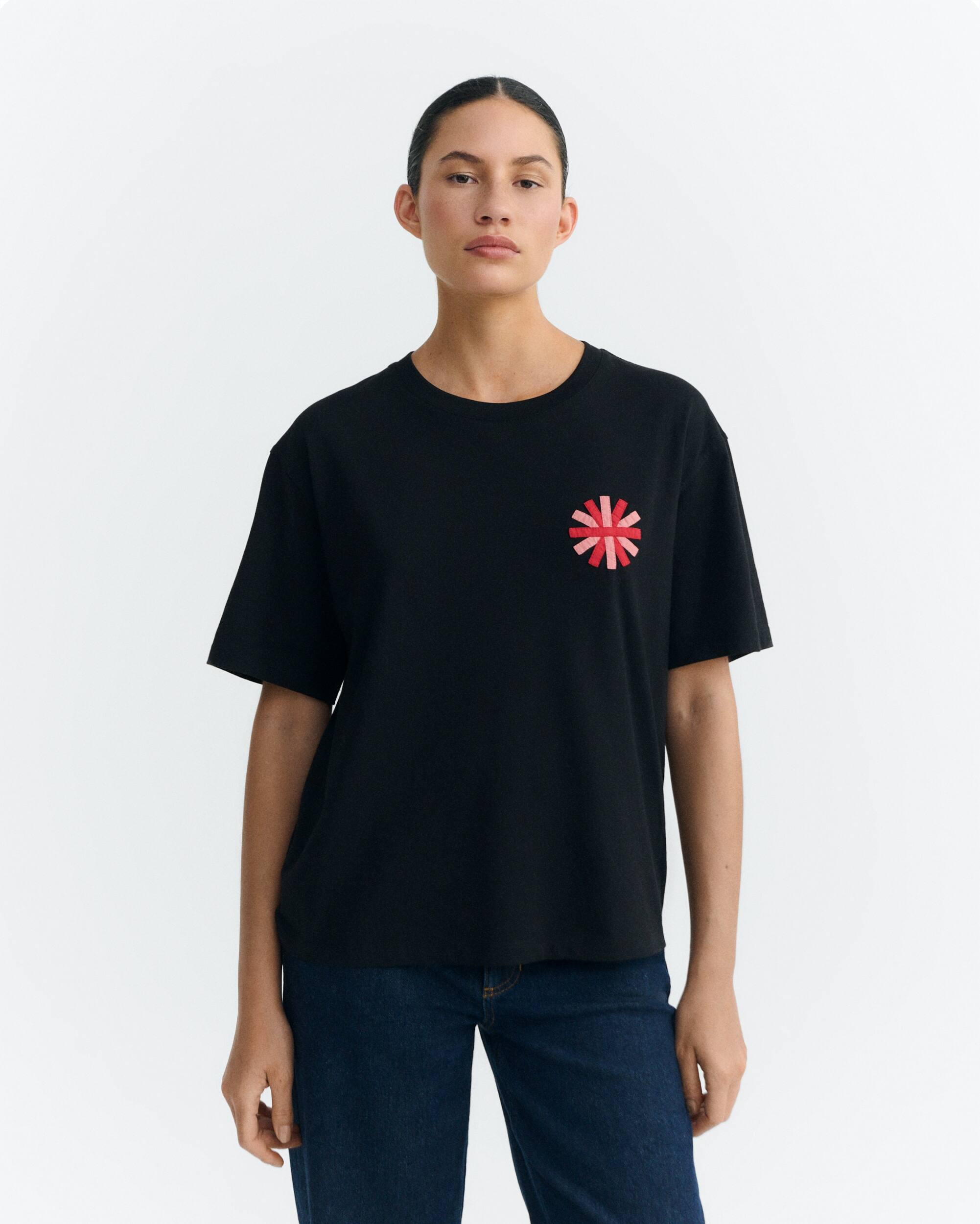 SUNNY BLACK LUCIA TEE