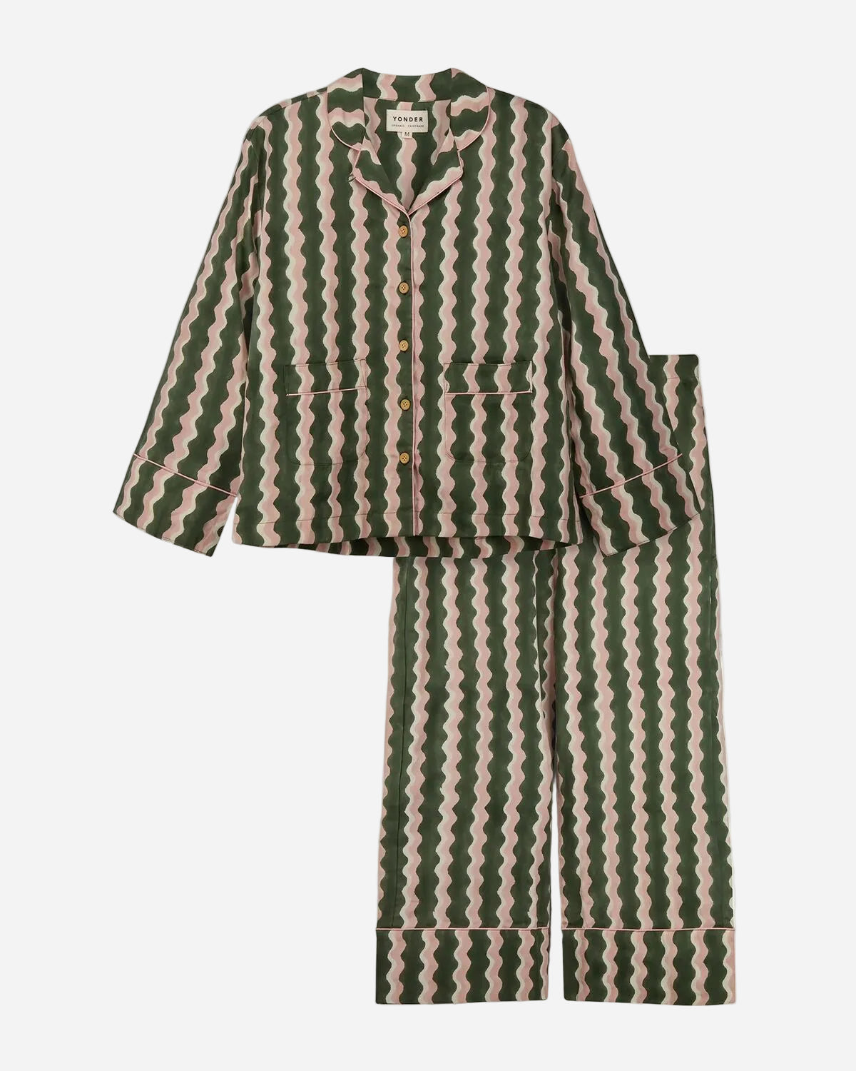 ORGANIC COTTON PYJAMAS WHIRLY FERN